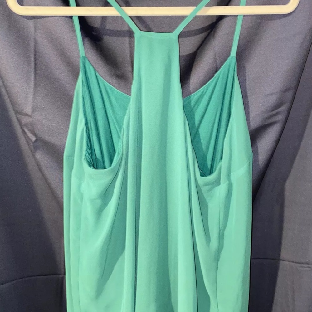 Green Strappy Tank